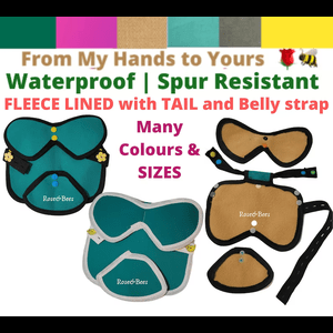 CHICKEN SADDLE | FLEECE Lined Poultry Apron | wings & Tail Protection | Egg Layer | Hen protector | Back Guard | Hen Health Care Waterproof