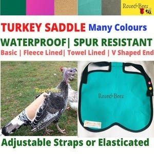 Turkey Saddle - Rose & Bees