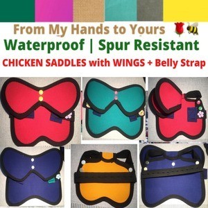 Chicken Saddle belly strip - Rose & Bees