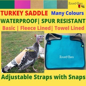 Turkey Saddle - Rose & Bees