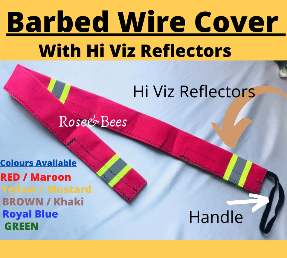 Barbed wire cover