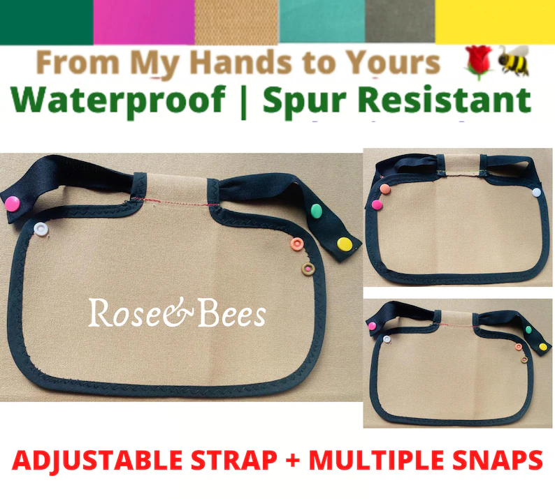 CHICKEN SADDLE | Chicken Apron | HEN protector | Waterproof Canvas | Back Protection | Poultry Mating | Bantam Egg Layer| Cockerel Farm Coop - Image 3