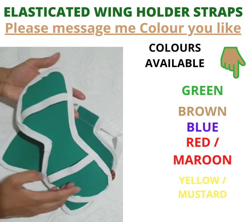CHICKEN SADDLE | Chicken Apron| Hen protector | Poulet | Henchen | Chicken WINGS Protection | Waterproof Canvas| Bantam | S M L Cockerel - Image 3