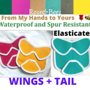 CHICKEN SADDLE | Chicken Apron | WINGS & Tail PROTECTION | Hen Back protector