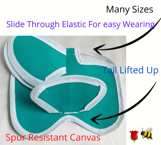 CHICKEN SADDLE | Chicken Apron | WINGS & Tail PROTECTION | Hen Back protector - Image 3