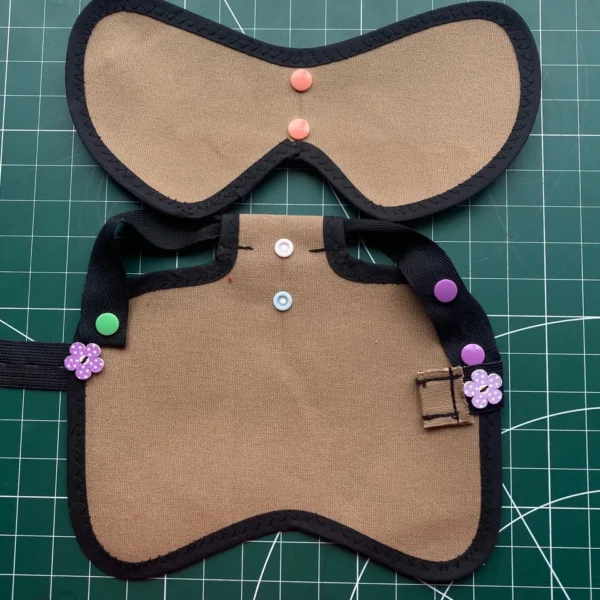 Chicken Saddle with Wings and  Belly Strap | Hen Apron | Chicken Jacket | Poultry Back Protector | Adjustable snaps | Waterproof | Spur Resistant - Image 8