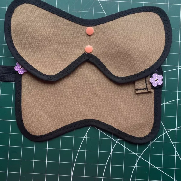 Chicken Saddle with Wings and  Belly Strap | Hen Apron | Chicken Jacket | Poultry Back Protector | Adjustable snaps | Waterproof | Spur Resistant - Image 7