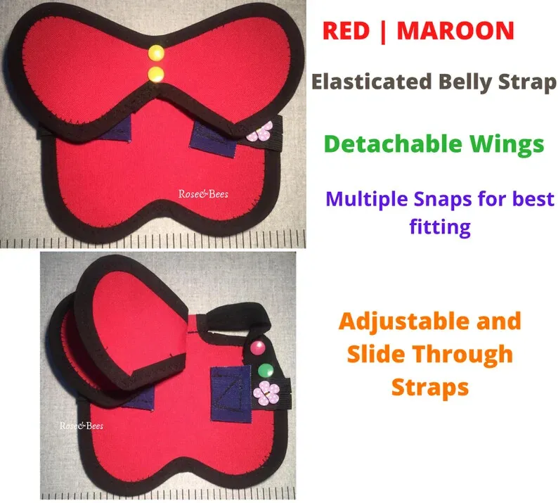 Chicken Saddle with Wings and  Belly Strap | Hen Apron | Chicken Jacket | Poultry Back Protector | Adjustable snaps | Waterproof | Spur Resistant - Image 4