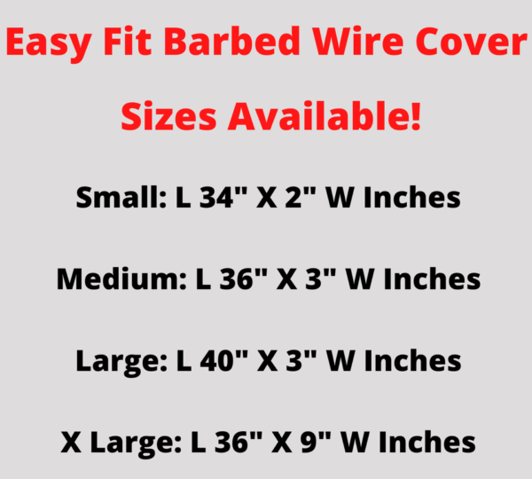 Barb Wire Cover / Barbed wire cover | Hi Viz Reflectors | Dog Horse Protector - Image 4