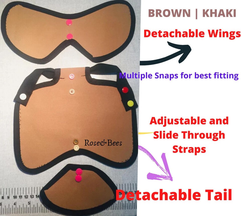 CHICKEN SADDLE | POULETRY Apron WINGS Tail PROTECTION Adjustable Waterproof - Image 10