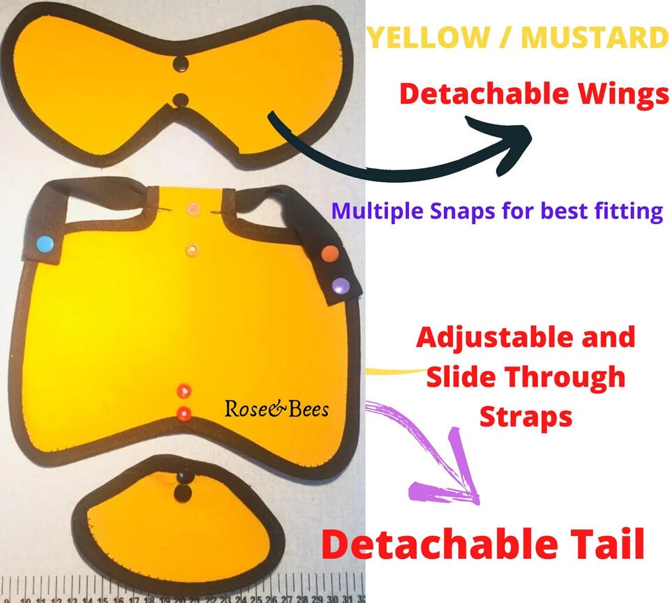 CHICKEN SADDLE | POULETRY Apron WINGS Tail PROTECTION Adjustable Waterproof - Image 3