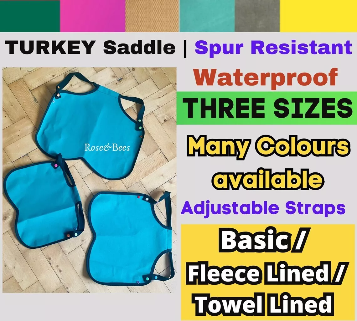 Turkey saddle Adjustable Stag protector Apron Waterproof Canvas Fleeced Bronzes