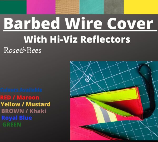 Barb Wire Cover / Barbed wire cover | Hi Viz Reflectors | Dog Horse Protector - Image 9
