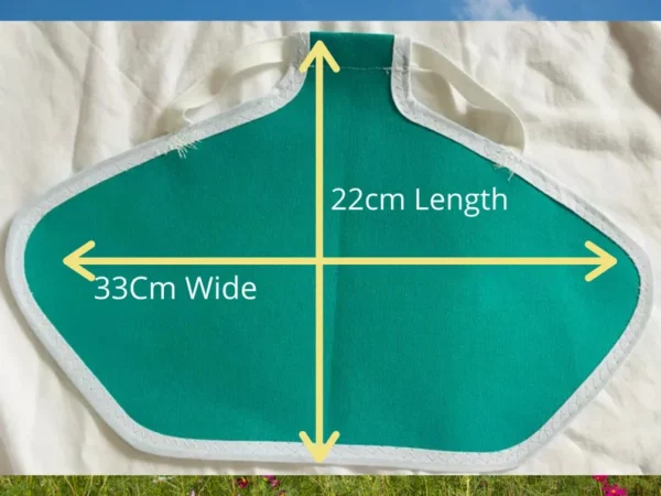 CHICKEN SADDLE | Hen Apron | WIDE | Large Poultry | Waterproof | Egg Layer | Elasticated Jacket | Hen Feather Protector | Bantams orpington - Image 4