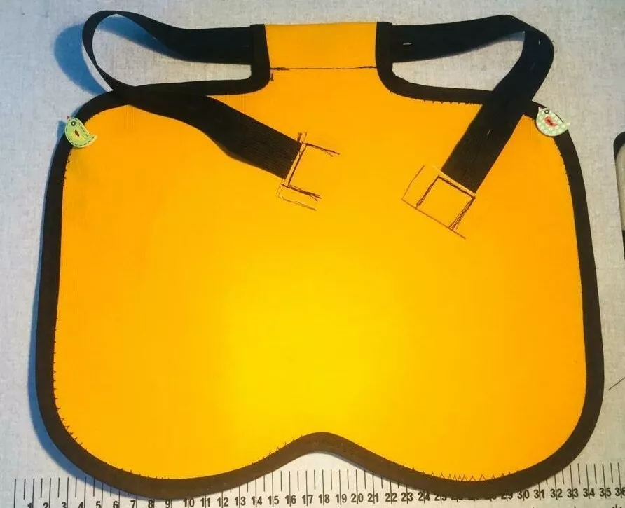 TURKEY SADDLE | BASIC | Fleece | Towel Lined | WATERPROOF CANVAS |POULTRY Mating - Image 5