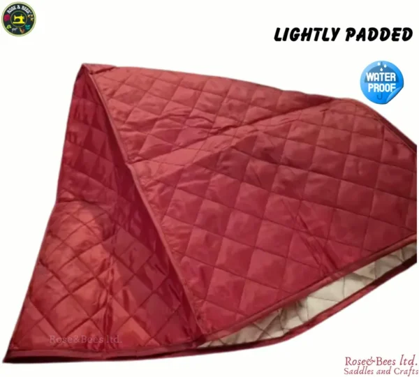 Handcrafted KitchenAid Mixer Dust Cover | Waterproof | Burgundy Stand Mixer Cover | Fits All KitchenAid Models | Kitchen Appliance Protector - Image 4