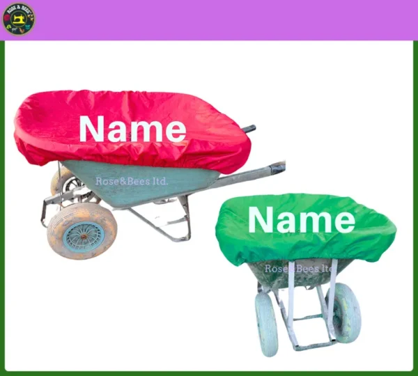 Wheelbarrow Cover | 3 Sizes | Garden Barrow Cover | Rain Cover for WheelBarrow | Water Resistant, Embroidered Personalised | Equestrian Aid - Image 2